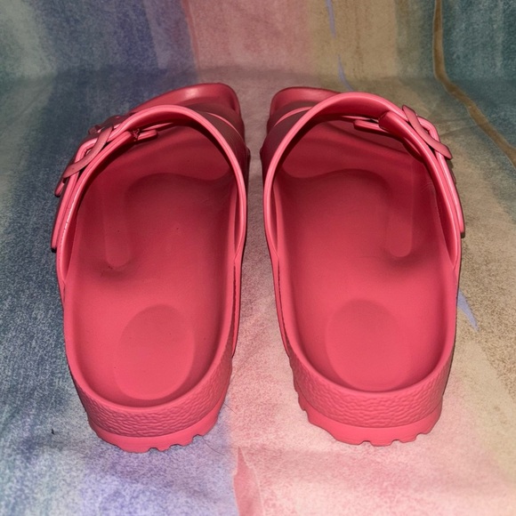 Birkenstock Arizona EVA Slip On Sandals women’s size 7 pink - Picture 4 of 7